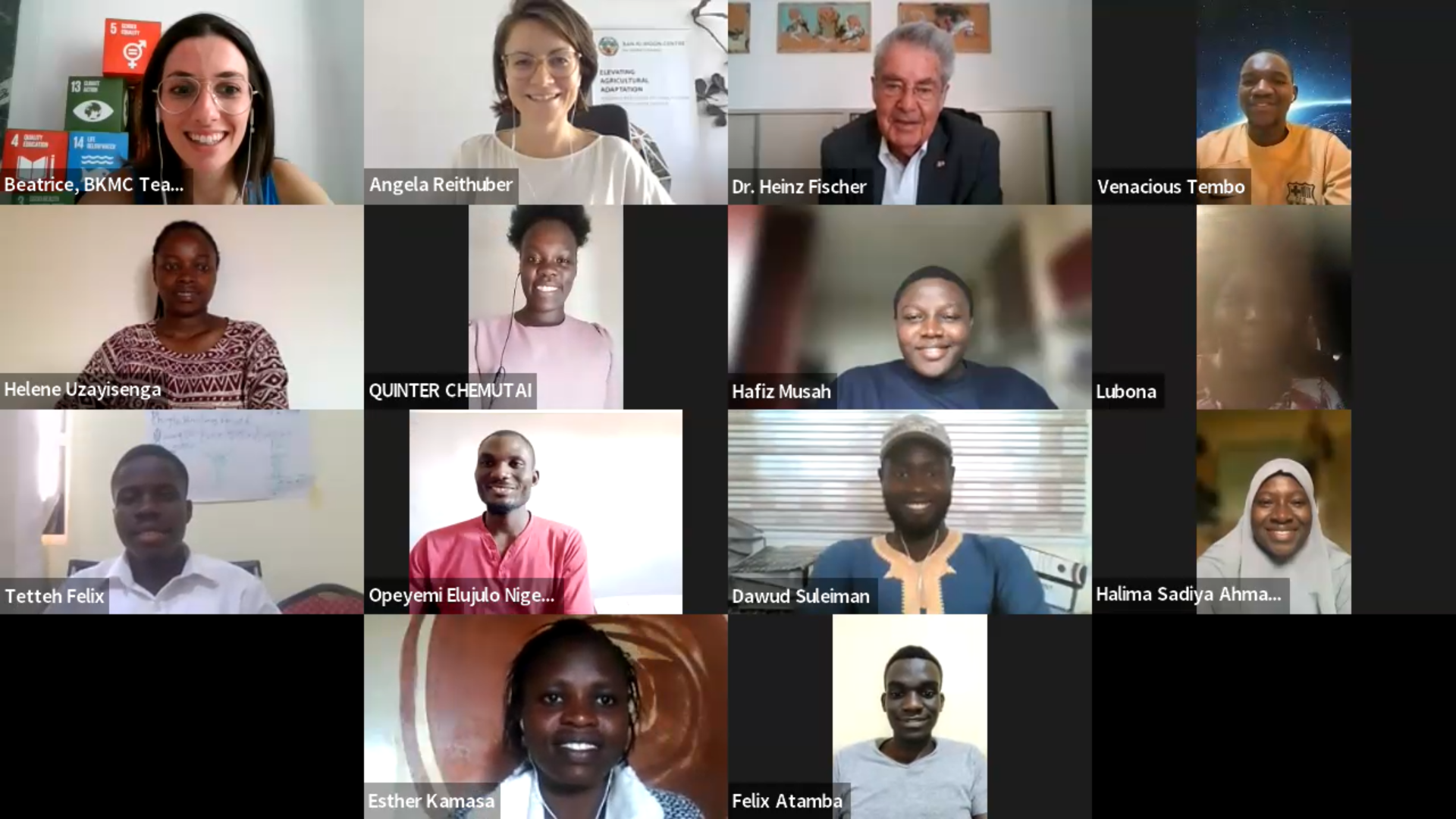 Ban Ki-moon Foundation p2p closing ceremont